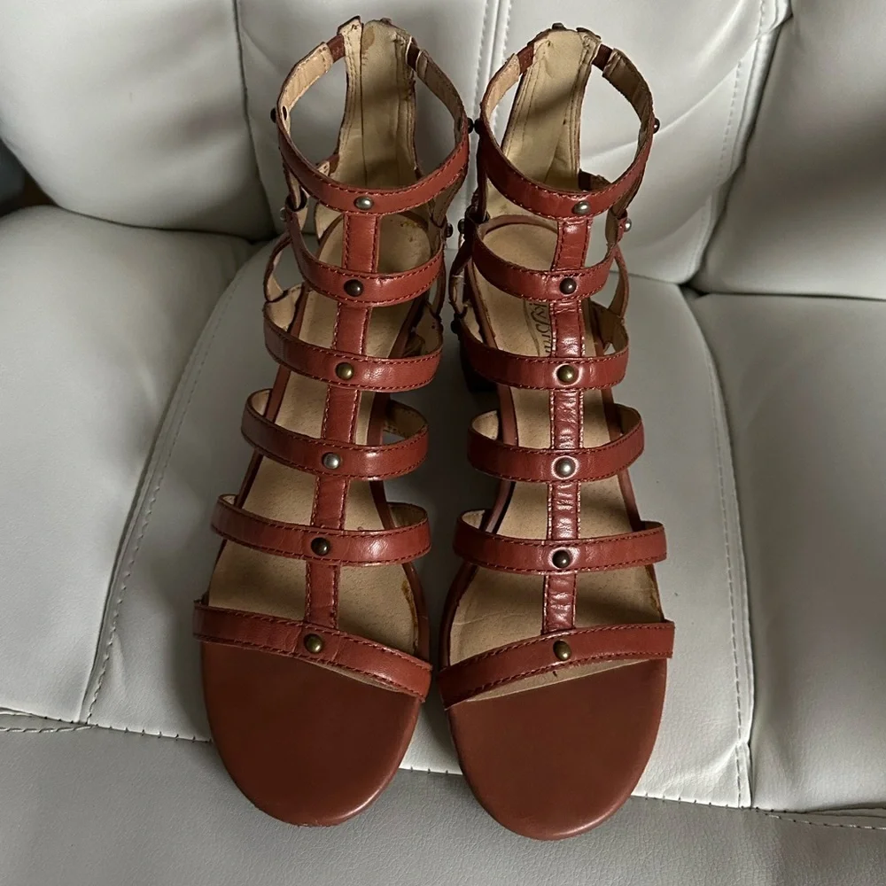Lucky Brand “Lizbethe” Caged Sandal - Size 8. - Picture 5 of 8
